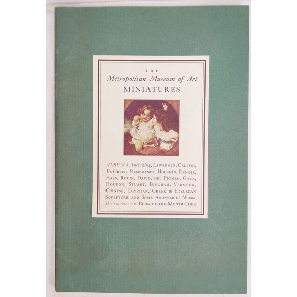 1948 Album #1 The Metropolitan Museum of Art Miniatures, With Unused Stamps - Picture 11 of 13